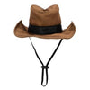 The Worthy Dog Brown Cowboy Dog Party Hat