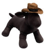 The Worthy Dog Brown Cowboy Dog Party Hat