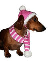 Dallas Dogs Bubblegum Pink Dog Hat & Scarf Set