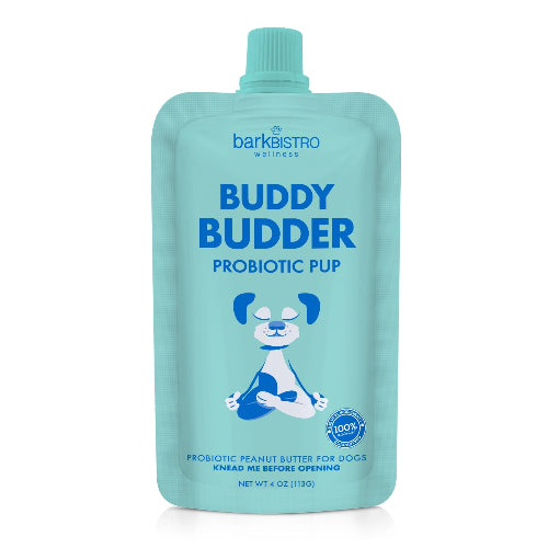 Buddy Budder - Probiotic Pup Peanut Butter - 4oz..