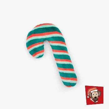 Fluff & Tuff X-Small Candy Cane Dog Toy