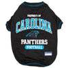 Carolina Panthers Dog T-Shirt