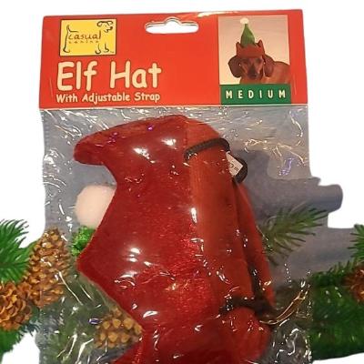 Elf Hat with Adjustable Strap