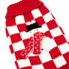 Checkerboard Snowman Sweater