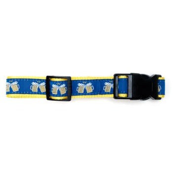 The Worthy Dog Cheers! Dog Collar & Leash Collection