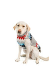 Gray Chevron Dog Sweater