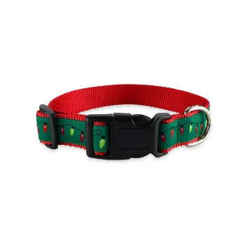 Christmas Lights Dog Collar & Leash Collection