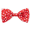 The Worthy Dog Red with Pink & White Hearts Cupid Dog or Cat Bow Tie