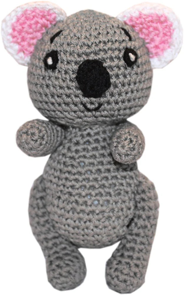 Knit Knacks Cutie the Koala Dog Toy