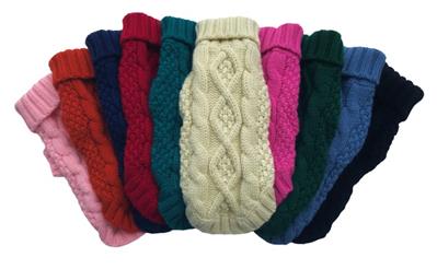 Irish Cable Knit Sweater (10 colors)