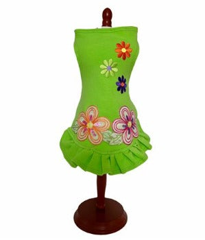 Daisy_and_Lucy_Groovy_60's_Lime_Green_Flounce_Dog_Dress