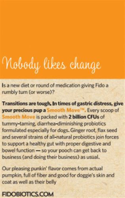 Smooth Move Upset Stomach and Food Transition