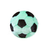 Fluff & Tuff Green & Black Squeakerless Soccer Ball Dog Toy