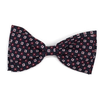 The Worthy Dog Foulard Navy Dog Bow Tie