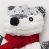 HuggleHounds Nordic Long & Lovelie Festive Frankie Fox Dog Toy