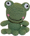 Knit Knacks Fritz the Frog Dog Toy