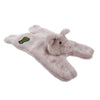 goDog Barnyard Buddies Flatties Dog Toy - Pig