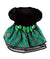 Green Tartan Plaid Cap Sleeve Dress