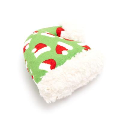 Green Santa Hat Cat Toy