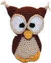 Knit Knacks Hootie the Owl Dog Toy