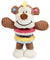 'Hugga-Bear' Plush Squeaking and Rubber Teething Newborn Puppy Dog Toy