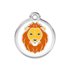 Red Dingo Lion Pet ID Tag