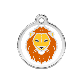 Red Dingo Lion Pet ID Tag