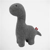 Gray Dinosaur Dog Toy