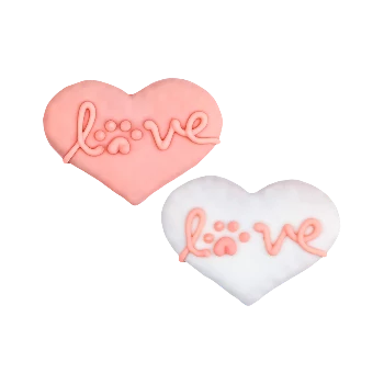 Bosco & Roxy's Love Hearts Gourmet Dog Treats