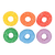 Mini Donuts - Rainbow