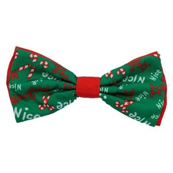 Huxley & Kent Naughty & Nice Dog Bow Tie