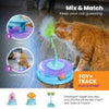Race N' Chase Interactive Cat Ball Track Toy with Catnip Diffuser