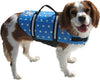 Paws Aboard Blue Polka Dot Dog Life Jacket