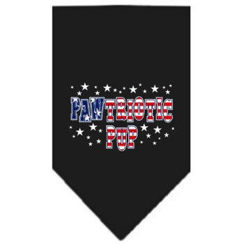 Black Pawtriotic Pup Dog Bandana