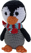 Crocheted Penguin Small Dog Toy
