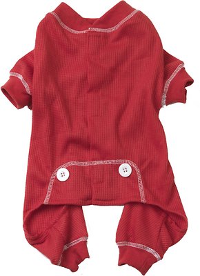 Red Thermal Dog Pajamas