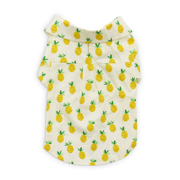 Dogo Yellow Pineapple Dog Shirt