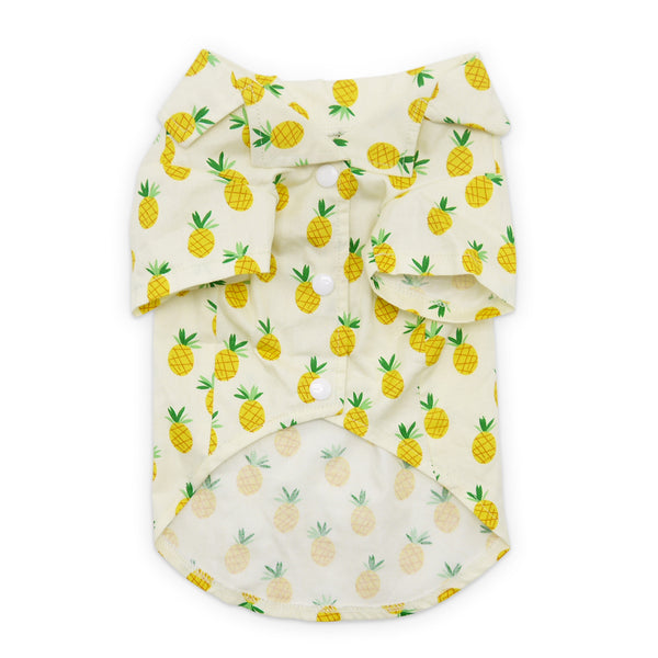 Dogo Yellow Pineapple Dog Shirt