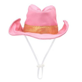 The Worthy Dog Pink Cowboy Dog Party Hat