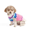Chilly Dog Pink Ski Bum Fairisle Dog Sweater
