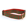 Preston Ribbons Red & Green Polka Paws Cat Collar