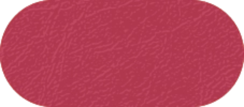 French Rose Pink PoochieBells Premium Full Grain Leather on white background.