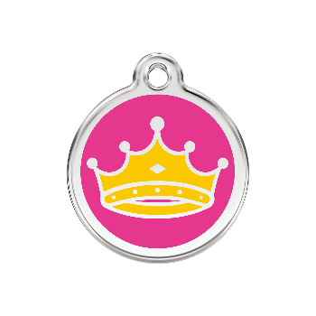 Red Dingo Pink Queen Pet ID Tag