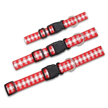 Picnic Plaid Dog Collar & Leash Collection