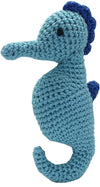 Knit Knacks Salty the Seahorse Dog Toy