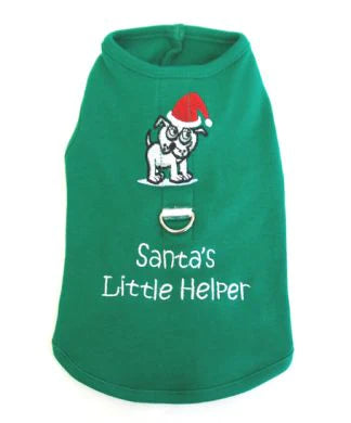 Santa's Little Helper Harness Tee