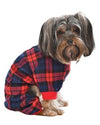 Parisian Pet Red & Blue Scottish Plaid Dog Pajamas