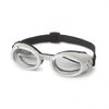 Doggles ILS Silver Frame with Clear Lens