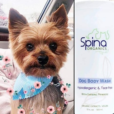 Spina Organics Hypoallergenic Dog Body Wash