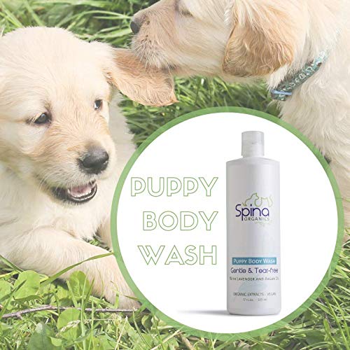 Spina Organics Puppy Wash - Gentle, Tear-Free, All Natural